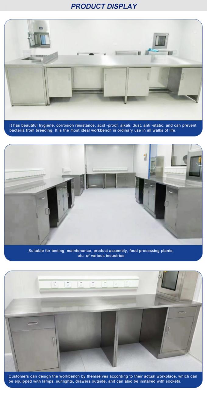 화려한 디자인과 도면으로 드로거의 수를 제공하는 실험실 벤치 - 사용자 정의 1