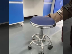 뜨거운 판매 학교 과학 반 정적 부드러운 PU 가죽 화학 실험실 의자 사양