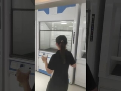 가득 찬 PP 환기 푸드, PVC 창문 시험소 환기통은 대기 속도를 조정합니다