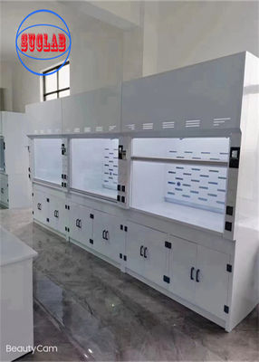 좋은 가격 220V 화학 연소 후드 연구소 산 연소 후드 벽 수평 구조를 장착 온라인으로