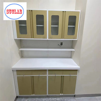 좋은 가격 병원 클리닉 가구 폐기용 옷장 제조업체 L 3000*W 600*H 850~900mm 스테인리스 스틸 온라인으로