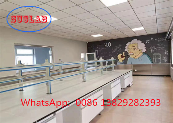 좋은 가격 관세 파란색 화학 저항 에포시 樹脂 작업대 화학 실험실 작업대 온라인으로