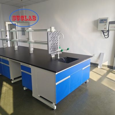 좋은 가격 커스터마이징 가능한 차원 L*1500/750 W *800/850mm H 화학 실험실 벤치 공급자 내구성 실험실 장비용 직사각형 모양 온라인으로
