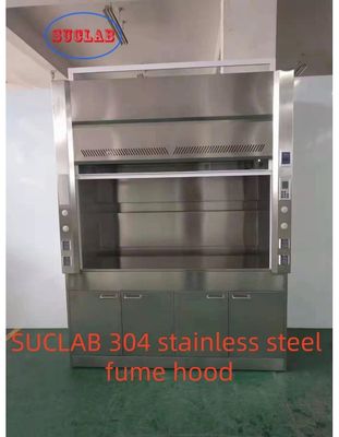 좋은 가격 Ducted Fume Hood Laboratory Fume Hoods with 1850m3/h Air Volume and Ducted Design 온라인으로