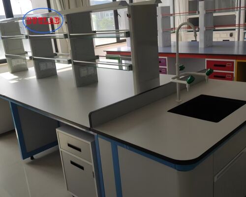 좋은 가격 Multi-Functional Socket Full Steel Laboratory Benches With Customizable Dimensions L1500 750 W 800 850mm H 온라인으로