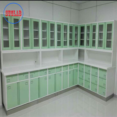 좋은 가격 전체 철 벽에 장착 된 병원 운영실 처분 캐비닛 세 섹션 슬라이더 온라인으로