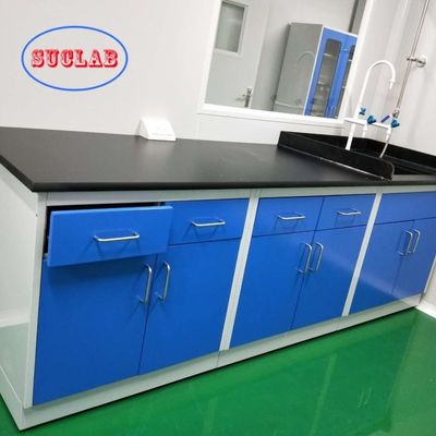 좋은 가격 White/Blue/Yellow/Black Chemistry Lab Bench Laboratory Bench Solution with Multi-Functional Socket and Safeguard Cover 온라인으로